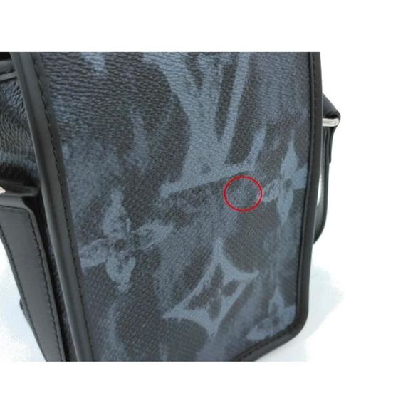 Louis Vuitton Messenger Crossbody Bag Monogram Pastel Noir - Picture 6 of 9